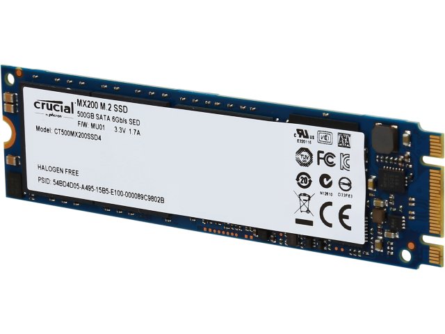 SSD Crucial 500GB M.2 Sata